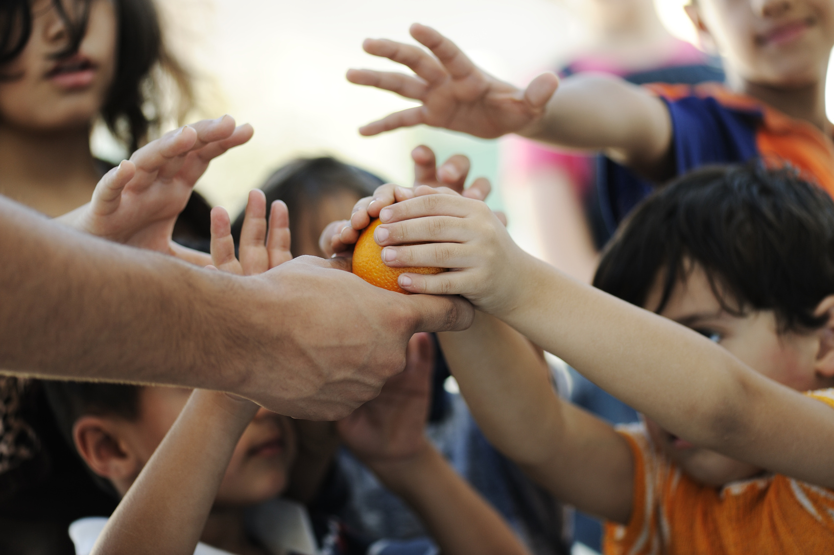  Children in Refugee Camp